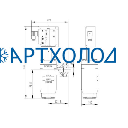 Реле уровня жидкости LS50 DN20 Dofun Реле уровня жидкости LS50 DN20 Dofun