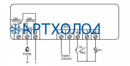 Контроллер температуры Becool BC-ITCS-111 Контроллер температуры Becool BC-ITCS-111