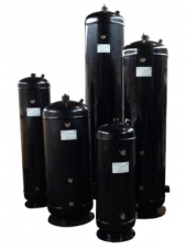 Специальный вертикальный ресивер для R410A BC-LR-40,0 2SG (1 1/4"-1 1/4") (PR42) 45 бар Специальный вертикальный ресивер для R410A BC-LR-40,0 2SG (1 1/4"-1 1/4") (PR42) 45 бар