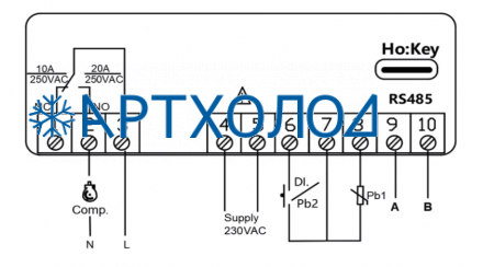 Контроллер температуры Becool BC-ITCS-113 Контроллер температуры Becool BC-ITCS-113