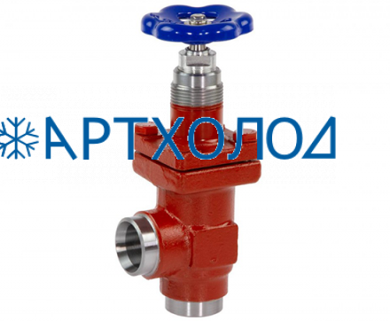 Угловой запорный клапан SVA 100 D ANG (148B2100R) Ридан Угловой запорный клапан SVA 100 D ANG (148B2100R) Ридан