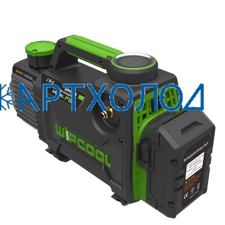Насос вакуумный двухступенчатый со съемным аккумулятором Wipcool 2F0B