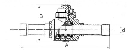 Шаровый запорный вентиль BC-BV-218 Becool Шаровый запорный вентиль BC-BV-218 Becool