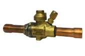 Шаровый запорный вентиль с сервисным штуцером BC-BVa-78