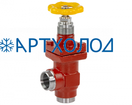 Угловой регулирующий клапан REG 40 D ANG (148B4040R) Ридан